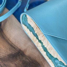 LEATHER BAG OPAL (012)