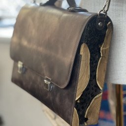 LEATHER BRIEFCASE (007)