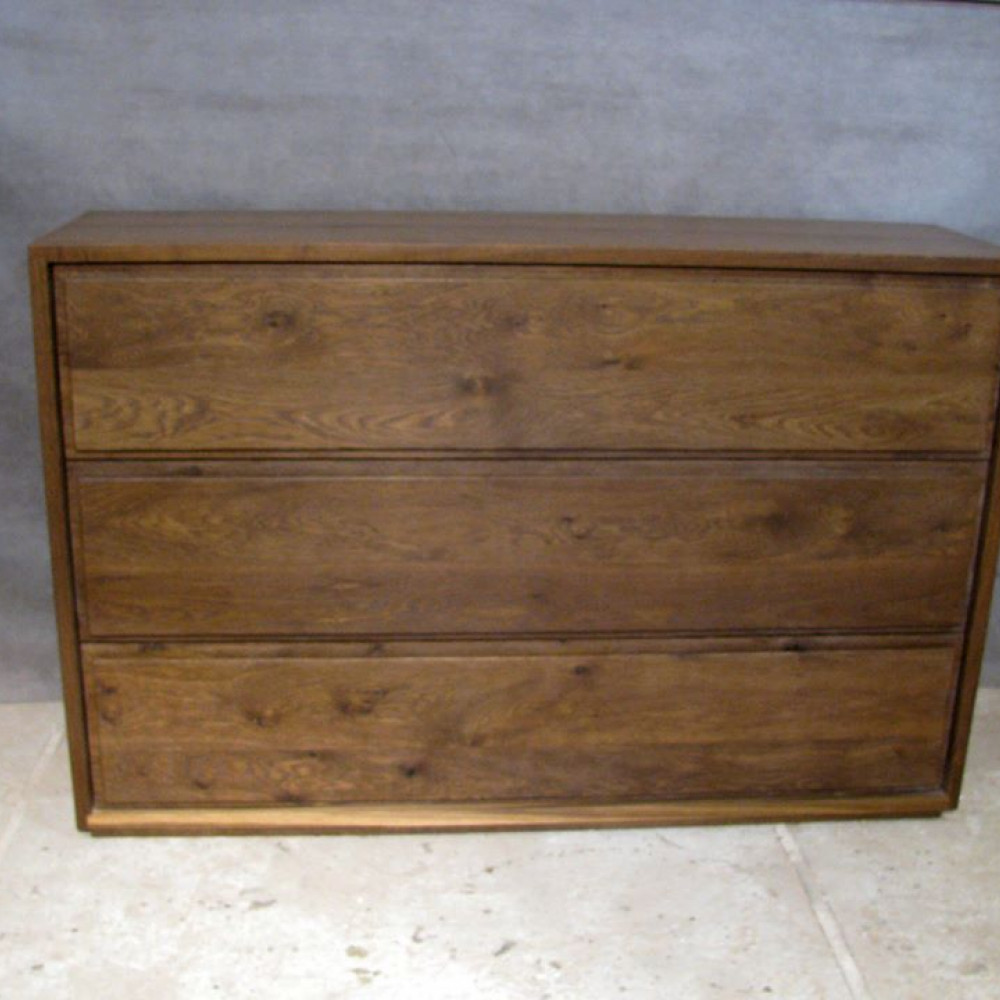 CHEST OF SMOKED OAK 004