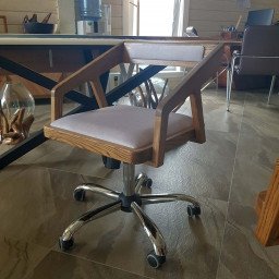 LUFER GRAY CHAIR