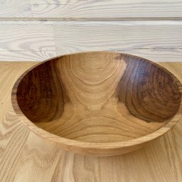 BOWL OF NATURAL WOOD (W 008)