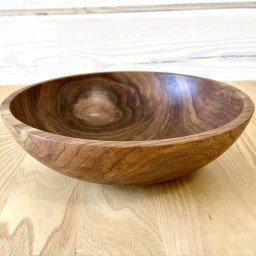 BOWL OF NATURAL WOOD (W 001)