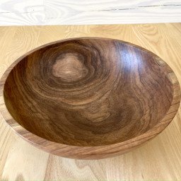 BOWL OF NATURAL WOOD (W 001)