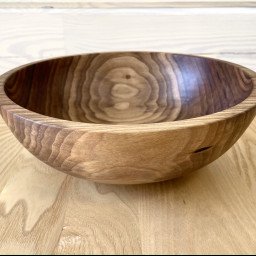 BOWL OF NATURAL WOOD (W 006)
