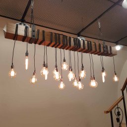  "TIMBER" CHANDELIER