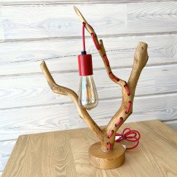LAMP STITCH BY STITCH (RED WIRE)
