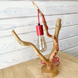 LAMP STITCH BY STITCH (RED WIRE)
