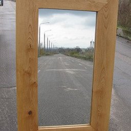 ЗЕРКАЛО ИЗ МАССИВА ЯСЕНЯ
