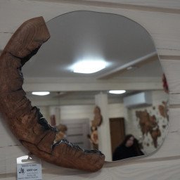ДЗЕРКАЛО З МАСИВУ ДУБА